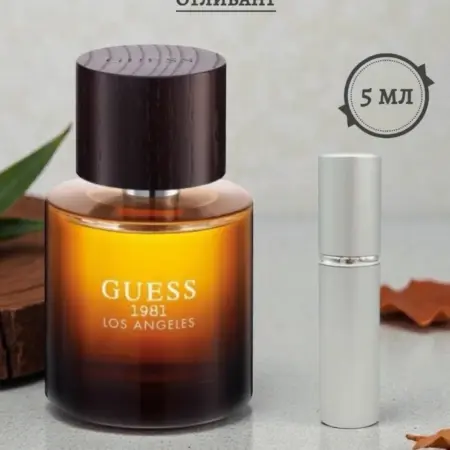 GUESS 1981 LOS ANGELES MAN оригинал 5 мл. VERDI.original market