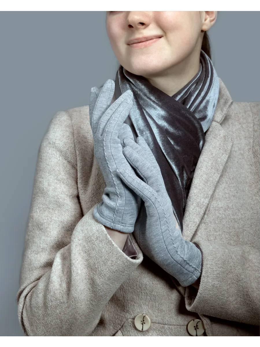 Перчатки женские утепленные. Gorec