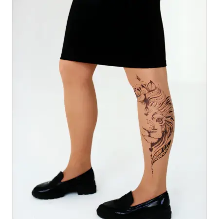 Колготки с рисунком. Art Lab