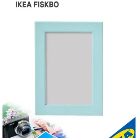 Фоторамка 10x15 см голубая FISKBO ФИСКБУ. УЮТ