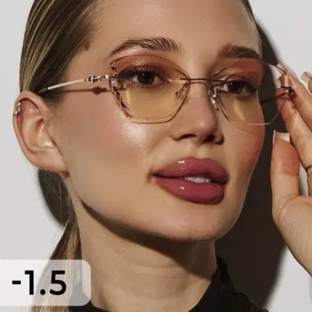 Корригирующие очки -1,5. Gamma / the good.