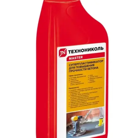 Суперпластификатор для повышения прочности бетона MASTER, 1л. Батяня Стройцентр