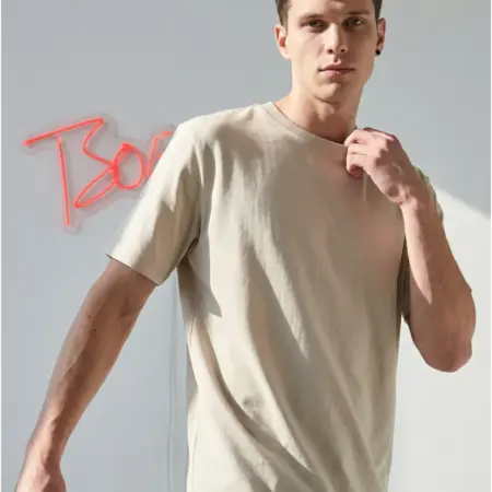 Футболка из хлопка однотонная. ТВОЕ