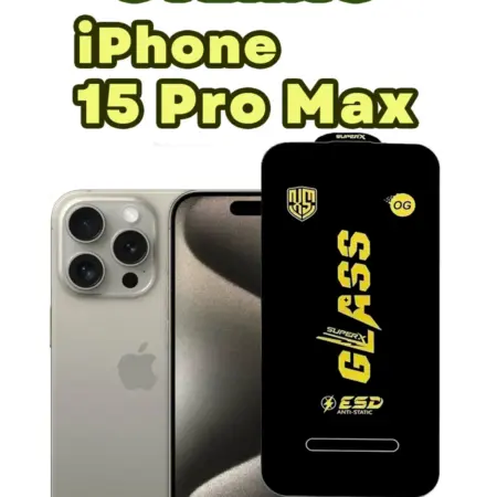 Защитное стекло Apple iPhone 15 Pro Max (1шт 6D). Accessfull