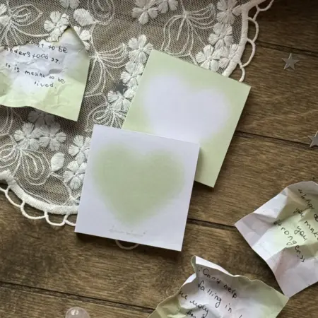 Бумага для заметок «pure green», 2 шт. rozennaa