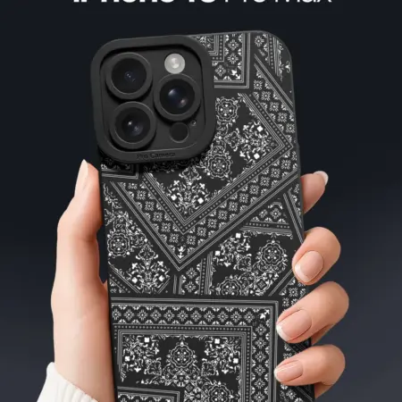 Чехол на iPhone 15 Pro Max с ковром. SCDesign