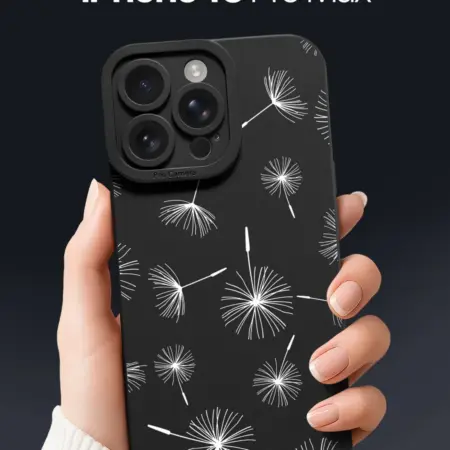 Чехол на iPhone 15 Pro Max с одуванчиками. SCDesign