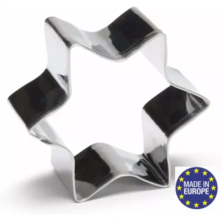 Форма-вырубка для печенья "Звезда" 6х6х2.5 см. Поварёшка-Домовой