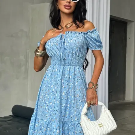 Летнее платье повседневное короткое. PERFERITA