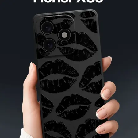 Чехол на Honor X5c с поцелуями. SCDesign