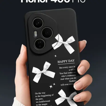 Чехол на Honor 400 Pro с бантиками. SCDesign