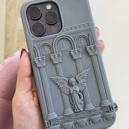 Чехол на Iphone 15 PRO с 3D элементами. Banana!