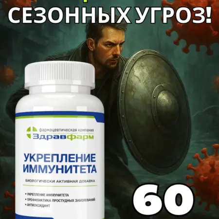 Комплекс витаминов для иммунитета. Здравфарм