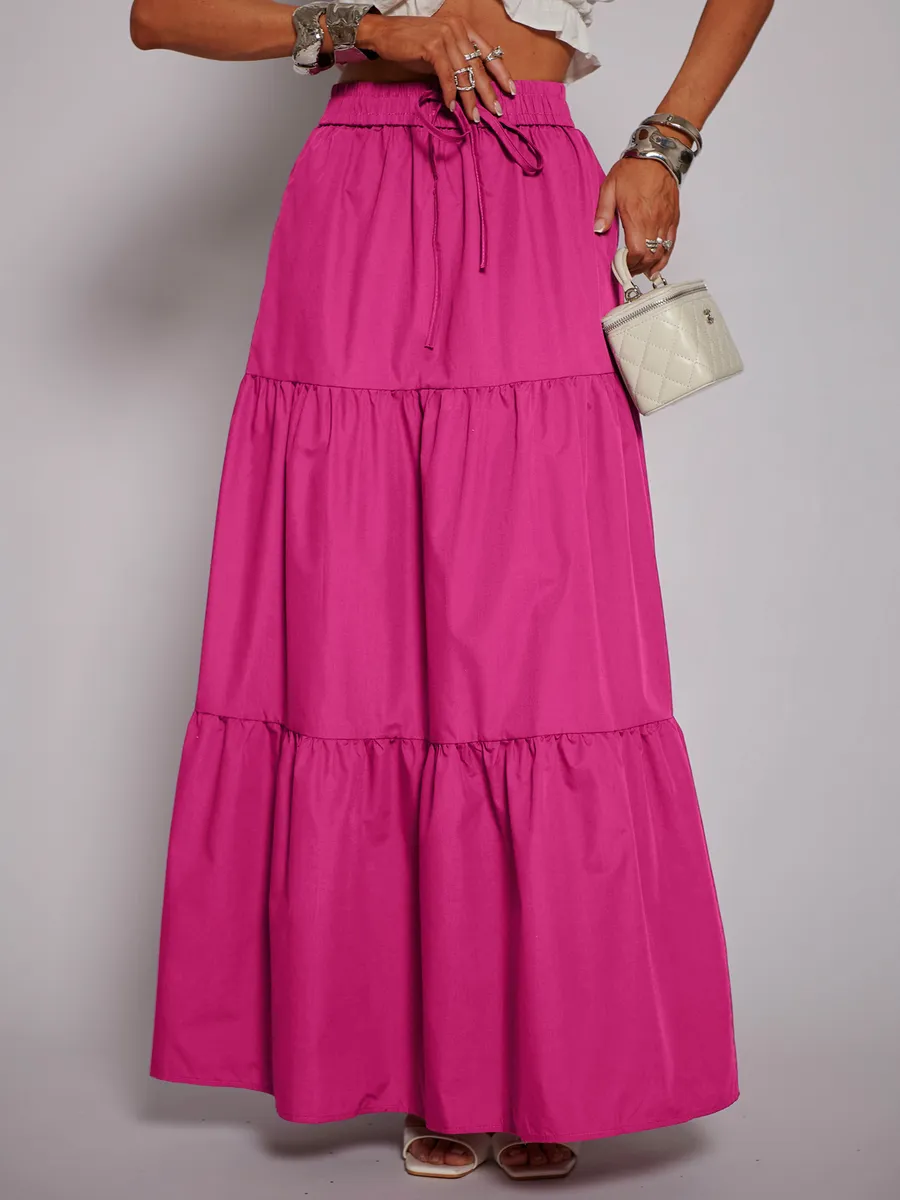 Длинная летняя юбка макси. KATYPRETTY