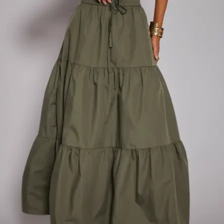 Длинная летняя юбка макси. KATYPRETTY