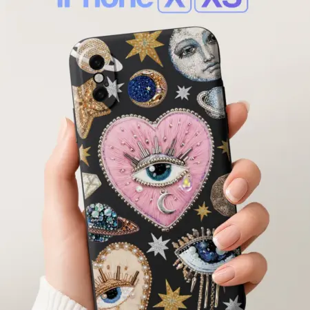 Чехол на iPhone X и XS с картой желаний. SCDesign