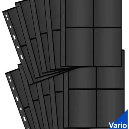 Листы VARIO на 8 ячеек с разделителем. (10 шт.). МК. Мюнцкабинет