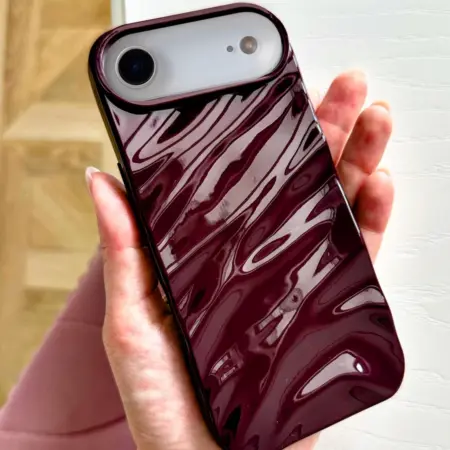 Чехол на iPhone 17 AIR винный. Banana!