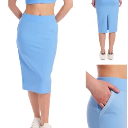 Юбка трикотажная на резинке. VERENITSA