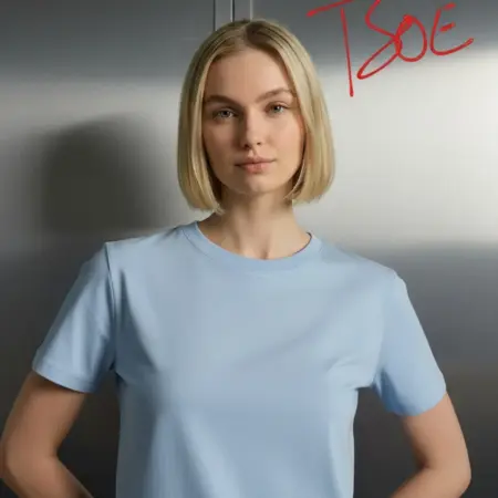 Плотная классическая футболка из хлопка. ТВОЕ