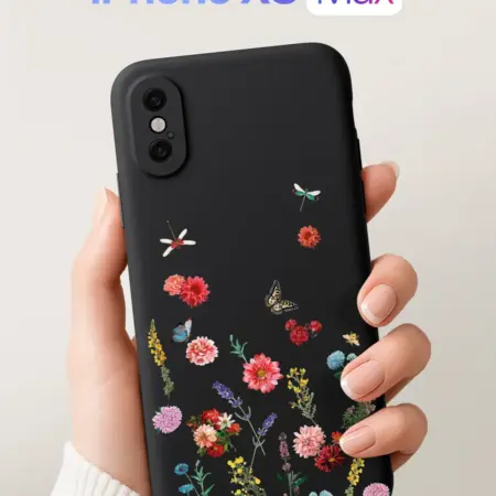 Чехол на iPhone XS Max с цветами. SCDesign