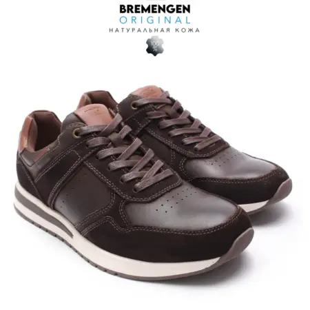 Кроссовки натуральные кожаные. BREMENGEN