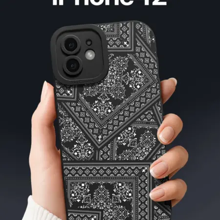 Чехол на iPhone 12 с ковром. SCDesign