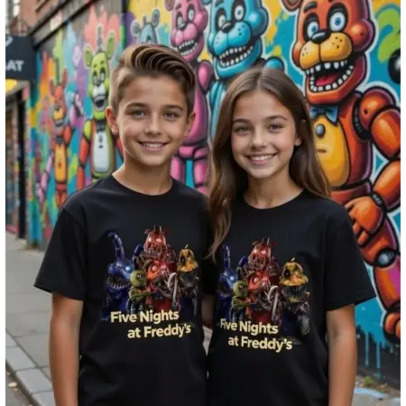 Футболка для мальчика и девочки 5 Ночей у Фредди. SELLER