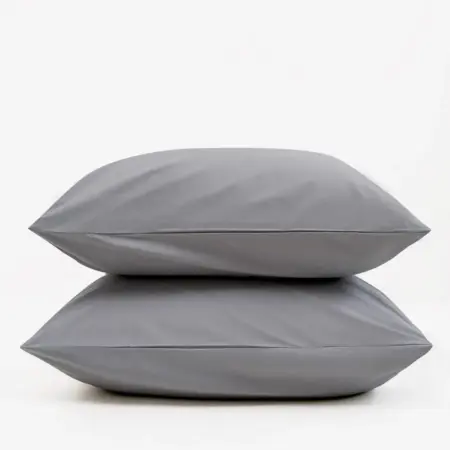 Наволочки 70*70 в комплекте 2 шт, ранфорс Серый. Атмосфера