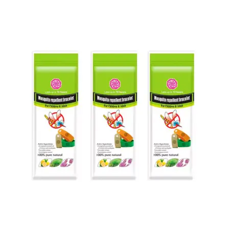 Браслет отпугивающий комаров 3 шт. КрасотаТут