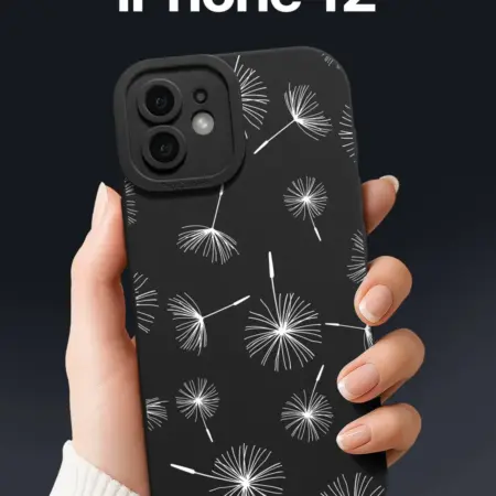 Чехол на iPhone 12 с одуванчиками. SCDesign