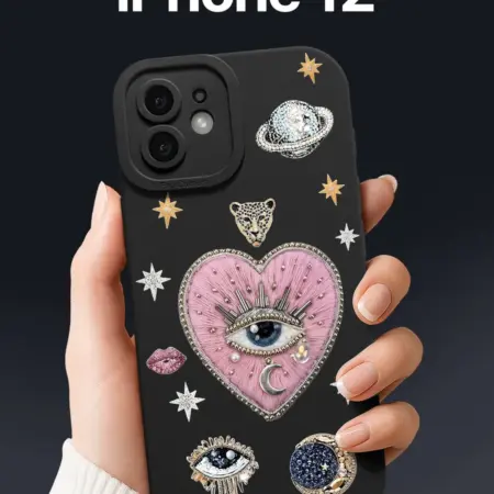 Чехол на iPhone 12 с принтом. SCDesign