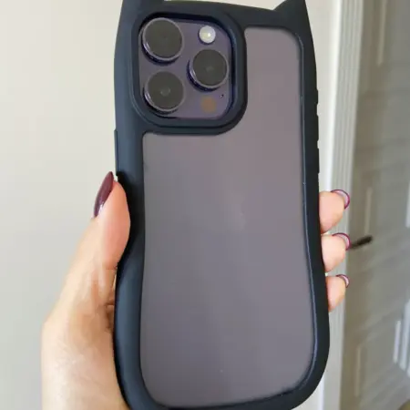 Чехол с ушками на iPhone 16 PRO MAX. Banana!