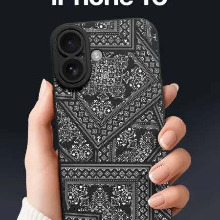 Чехол на iPhone 16 с ковром. SCDesign