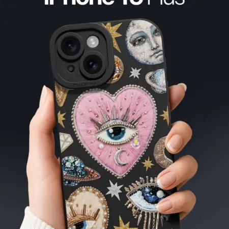 Чехол на iPhone 15 Plus с картой желаний. SCDesign