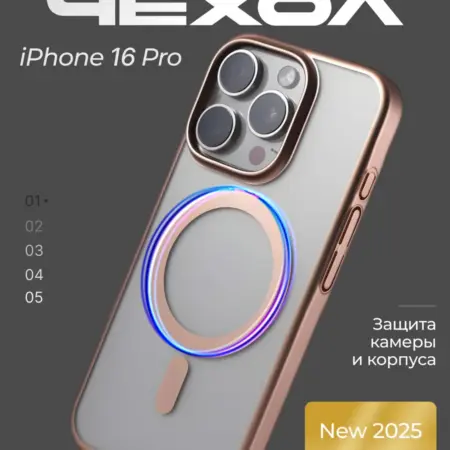 Чехол для iphone 16 pro пластиковый magsafe. inCase