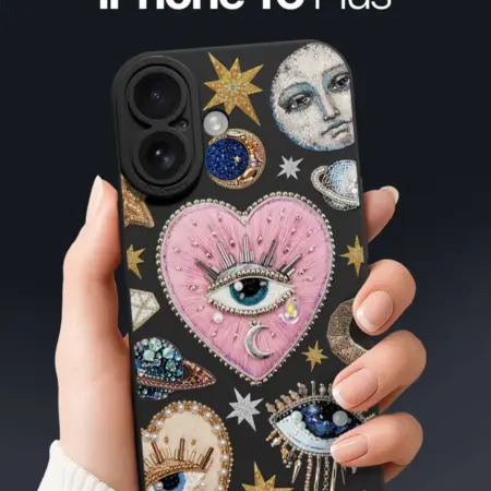 Чехол на iPhone 16 Plus с картой желаний. SCDesign