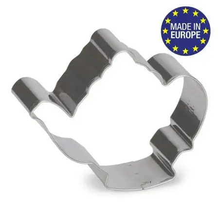 Форма-вырубка для печенья "Чайник" 7х5.5х2.5 см. Поварёшка-Домовой