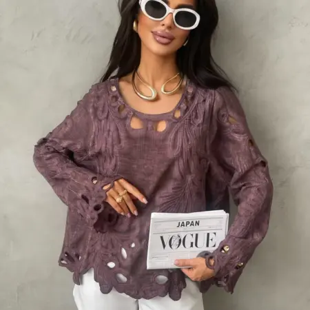 Летняя легкая блузка нарядная оверсайз. KATYPRETTY