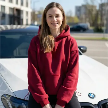 Худи бордовый оверсайз. sportomax