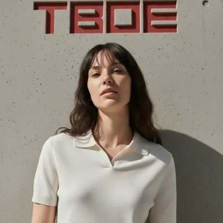 Джемпер поло укороченный. ТВОЕ