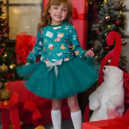 Свитшот джемпер мятный. Торговый центр LekeKids