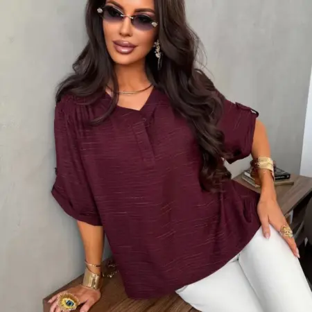 Блузка офисная летняя. PERFERITA