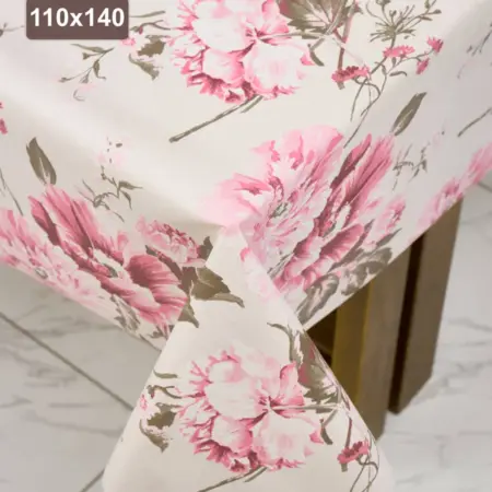 Скатерть клеенка на стол 140х110 водоотталкивающая. Blisteria