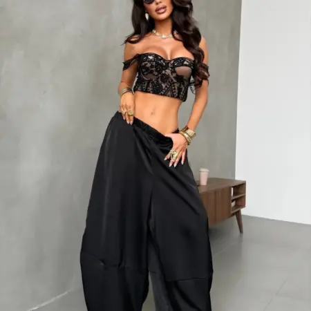 Летние широкие брюки палаццо. KATYPRETTY