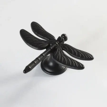 Ручка мебельная кнопка 2 шт черный матовый. ИП Синельщиков В. А.