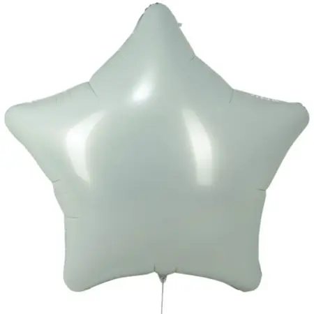 Надувной шар-фигура "Звезда гигант" 68", для фотозоны, белый. KoroBoom Shop