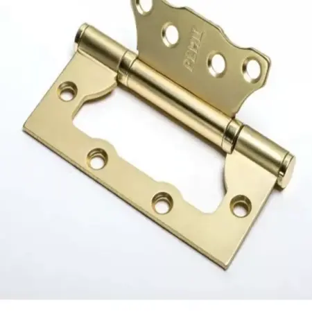 Петля стальная, накладная бабочка. Зеленая миля