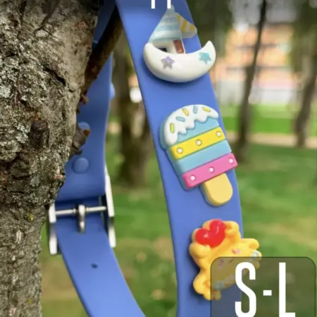 Ошейник для собак мелких и средних пород биотановый. FREEDSY