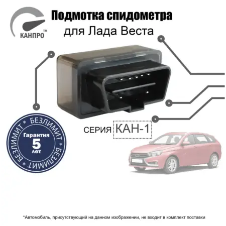 Подмотка спидометра Лада Веста. КАНПРО